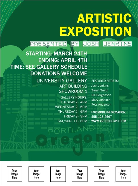 Portland Flyer Product Front