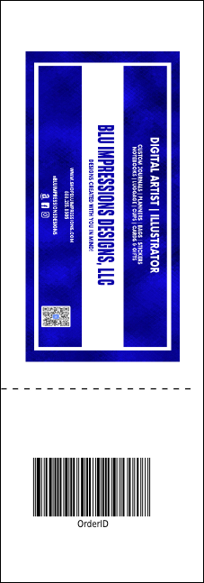 LGBT Film Festival Raffle Ticket Product Back