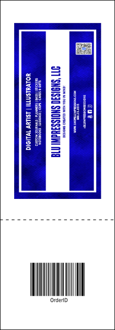 Holiday Tree Raffle Ticket Product Back