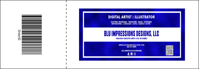 Softball Brown Raffle Ticket Product Back