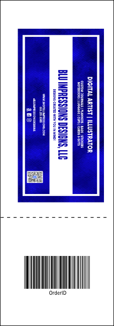 Valentine's Dinner Date  Raffle Ticket Product Back