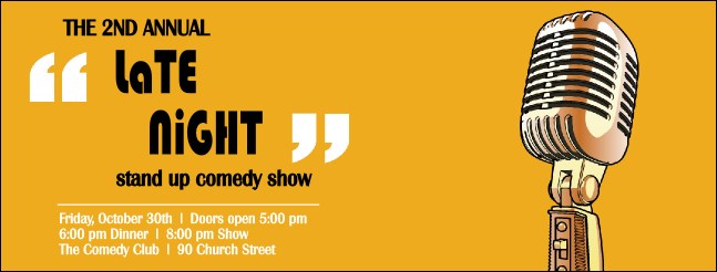 Comedy Retro Facebook Cover