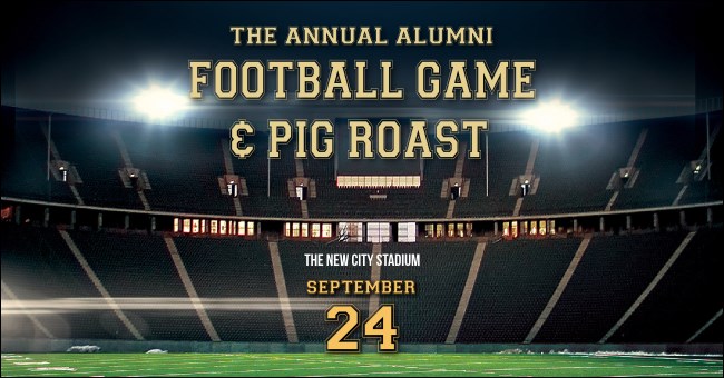 Football Lights Facebook Ad