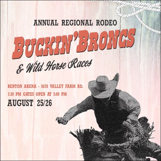 Bucking Bronco Rodeo Instagram Post