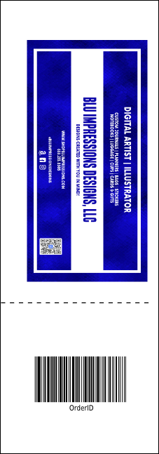 Military Ball - US Flags Raffle Ticket Product Back