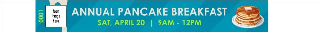 Pancake Stack Premium Synthetic Wristband Product Front