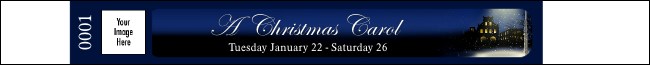 Christmas Carol Premium Synthetic Wristband Product Front