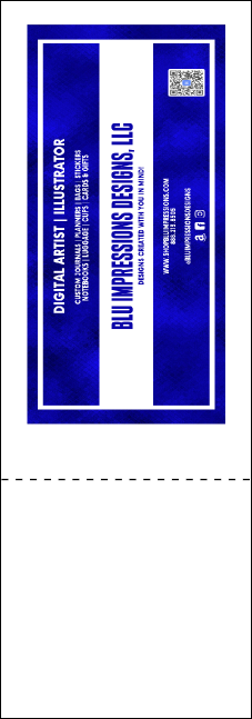 All Purpose Lights QR Event Ticket Product Back