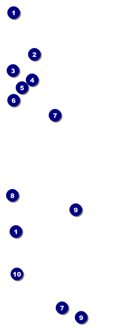 All Star Retro Baseball QR Event Ticke Front Field Markers