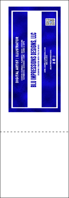 Alternative Music QR Event Ticket Product Back