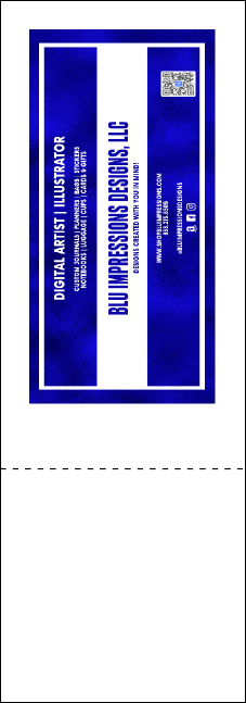 Basketball QR Event Ticket Product Back