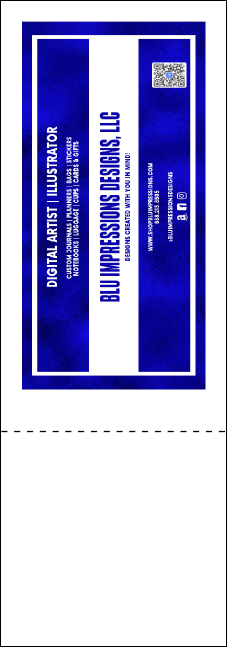 Black Tie QR Event Ticket Product Back