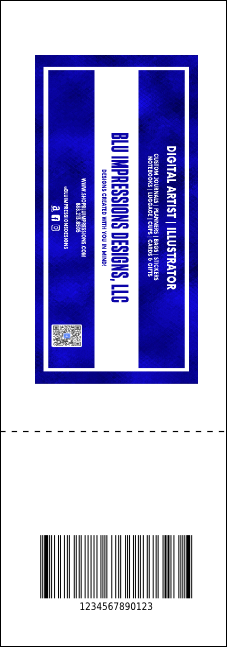 Breast Cancer QR Event Ticket Product Back