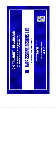 Food Festival QR Event Ticket Product Back