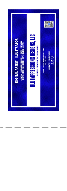 Golf Water Hazard QR Event Ticket Product Back