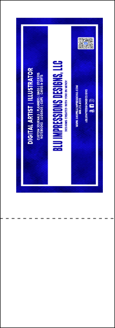 Holiday Snowflake QR Event Ticket Product Back