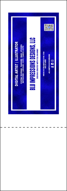 Martial Art QR Event Ticket Product Back