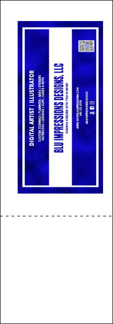 Track and Field QR Event Ticket Product Back