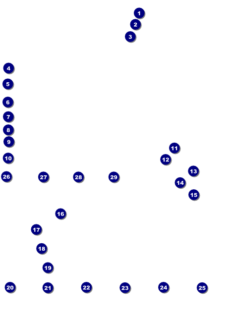 Contemporary Mixed Martial Arts Logo Flyer Front Field Markers