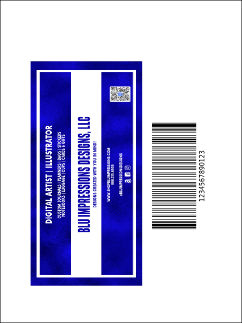 Abstract Economy Event Badge Product Back