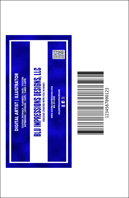 Abstract VIP Event Badge Small Product Back