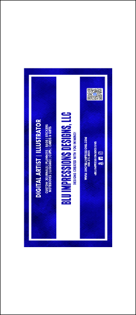 All Purpose Blue Skyline VIP Event Badge Large Product Back