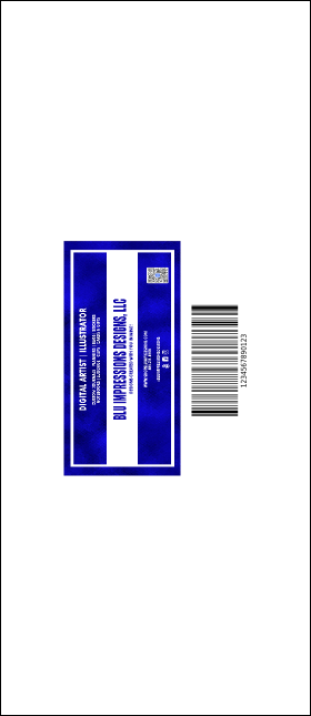 All Purpose Hex VIP Event Badge Large Product Back