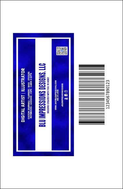 Champagne Bistro VIP Event Badge Small Product Back