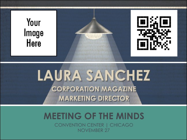 Conference Series: All Purpose Lights Economy Event Badge