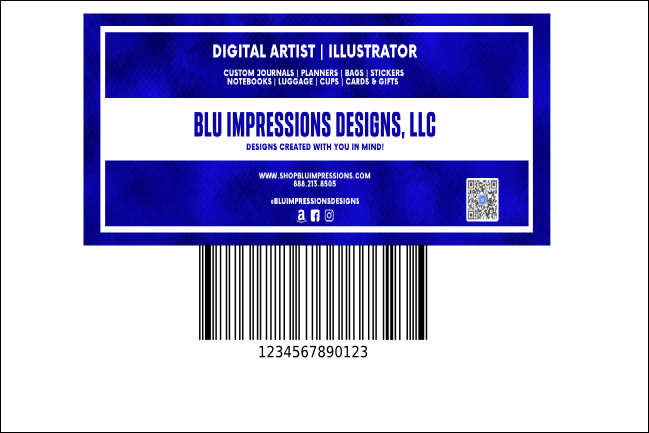 Graduation - Blue and Yellow Economy Event Badge Economy Event Badge Product Back