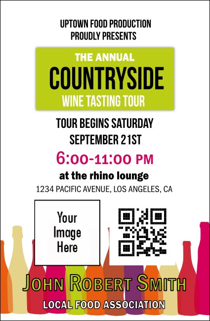 Funky Bottles VIP Event Badge Small Product Front