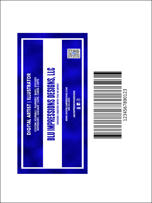 Leukemia Economy Event Badge Product Back