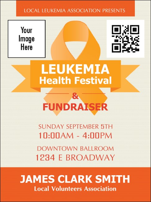 Leukemia Economy Event Badge Product Front