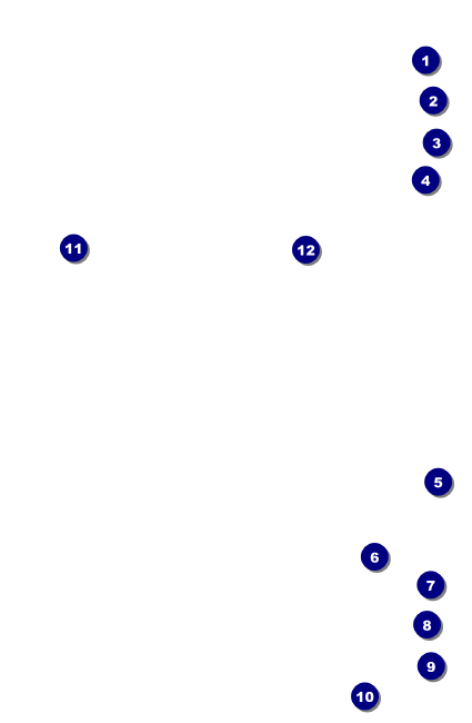 Lotus Flower VIP Event Badge Small Front Field Markers
