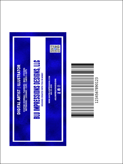 Retro Colors Economy Event Badge Product Back