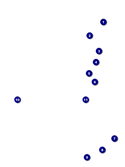 Banjo and  Guitar Economy Event Badge Front Field Markers