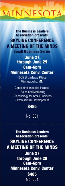 Minnesota General Admission Ticket