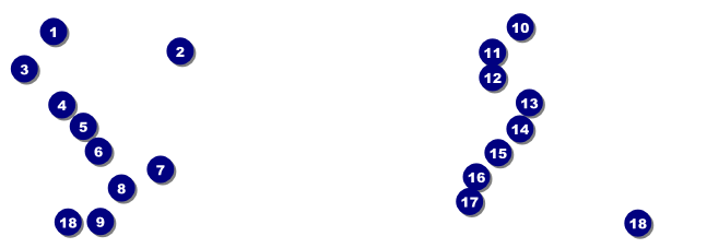 MMA Sword Green Event Ticket Front Field Markers