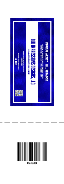 Yin Yang Event Ticket Product Back