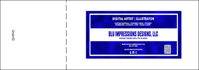 Bamboo Event Ticket Product Back