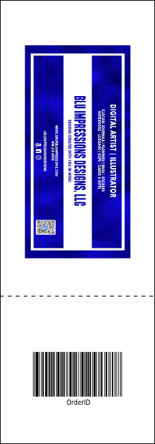 Paper Tree Event Ticket Product Back