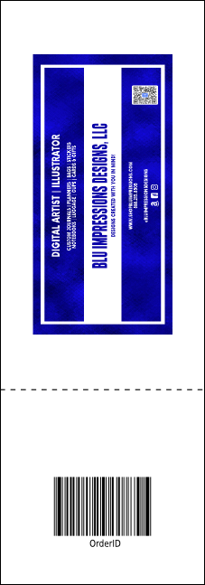 Fundraiser Tree Event Ticket Product Back