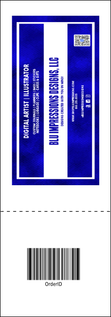 Bow Tie Event Ticket Product Back