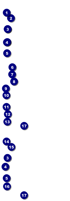 Basketball Court Event Ticket Front Field Markers