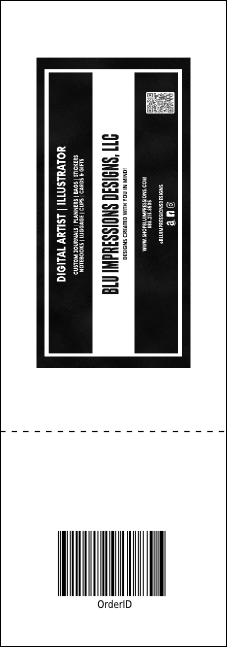 Austin Music Event Ticket Product Back