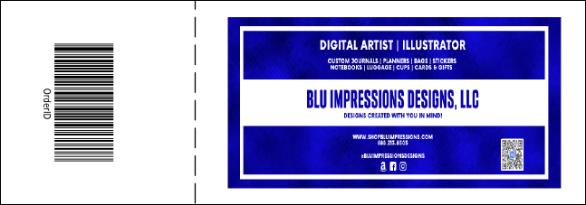 Dark Red Landscape General Admission Ticket Product Back