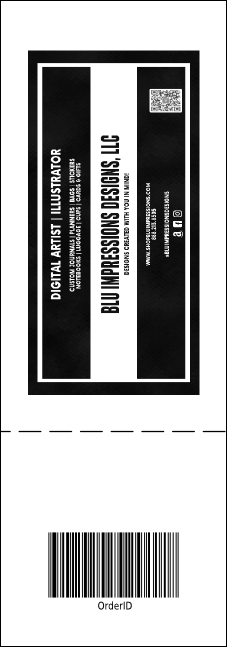Montreal General Admission Ticket (black and white) Product Back