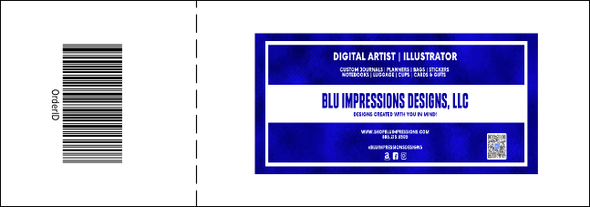 Nature Series - Green Leaves Event Ticket Product Back