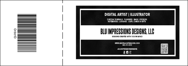 Hip Hop BW Event Ticket Product Back