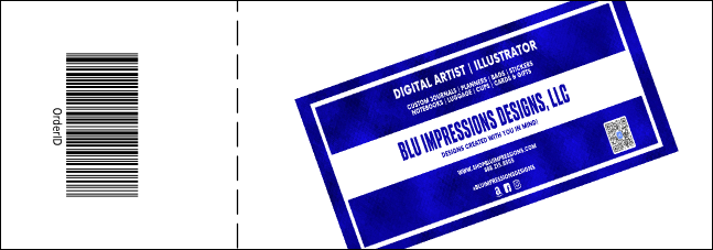 Cool Christmas General Admission Ticket 002 Product Back